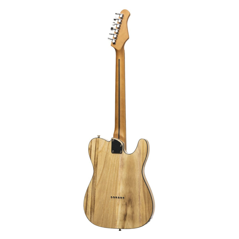 Stagg "T" Series Left Handed Standard Electric Guitar - Natural Finish