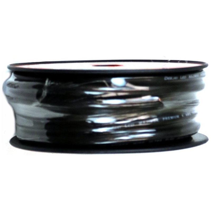 DEEJAY LED 4AWG 100ft Power Cable Black Copper TBH4100BLKCOPPER