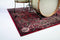 Drum N Base Vintage Persian Style Drum Rug – Original Red, 5.34' x 4.65'