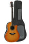Ovation Custom Balladeer Acoustic‑Electric Guitar - Vintage Burst w/ Gig Bag