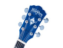 Washburn Festival Mini Jumbo Acoustic-Electric - Transparent Blue – EA15-ATB