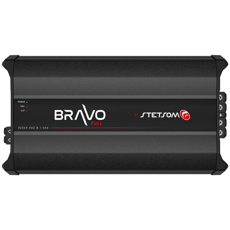 Stetsom BRAVO FULL 8000.1 8000W 1-Ohm Full-Range Car Audio Amplifier