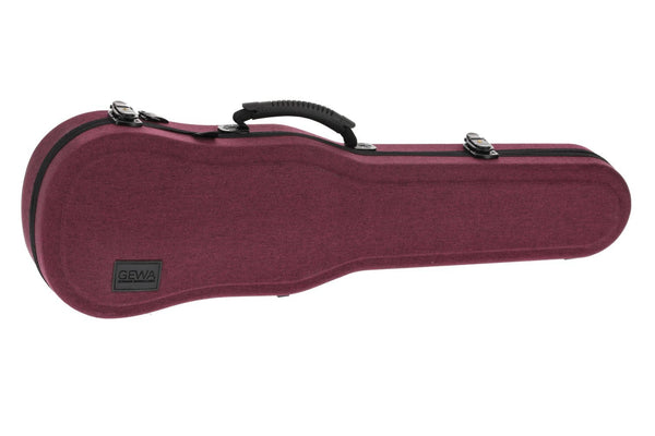 GEWA Bio-A Shaped 4/4 Violin Case Violet with Backpack Straps