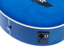 Washburn Festival Mini Jumbo Acoustic-Electric - Transparent Blue – EA15-ATB