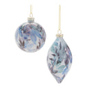 Melrose Artful Glass Ornaments – Set of 12