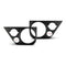 DS18 6.5" + Tweeter Rear Door Panel Kit with RGB LED – JK-BD-LR (Pair)