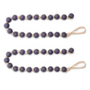 Melrose Frosted Glass Bead Garland (Set of 2)