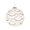 Jeweled Glass Ball Ornament (Set of 6)