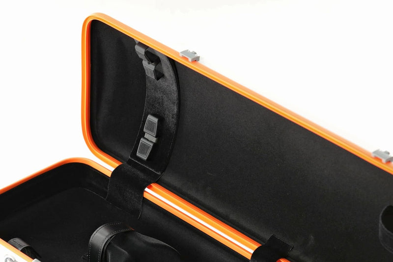 Gewa PURE Polycarbonate 4/4 Violin Case White/Black w/ Subway Handle