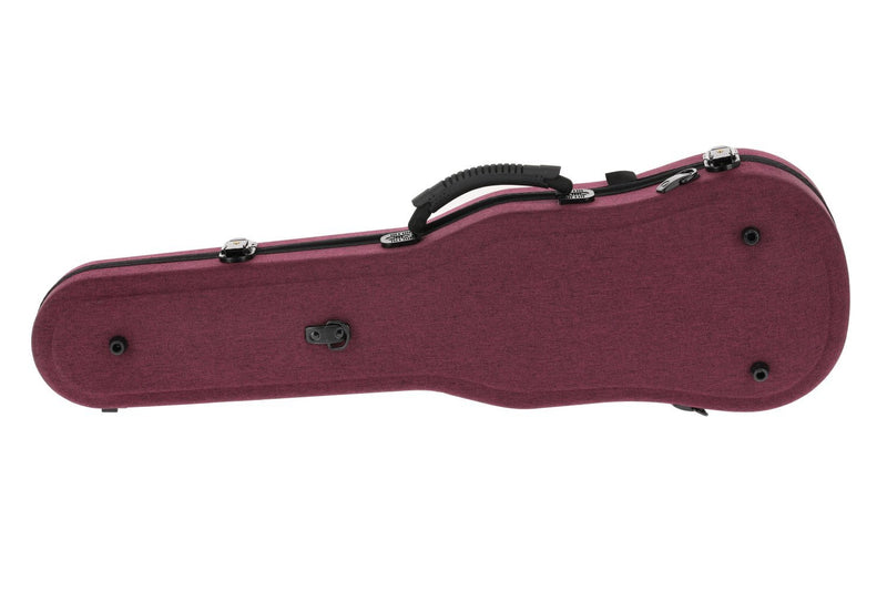 GEWA Bio-A Shaped 4/4 Violin Case Violet with Backpack Straps
