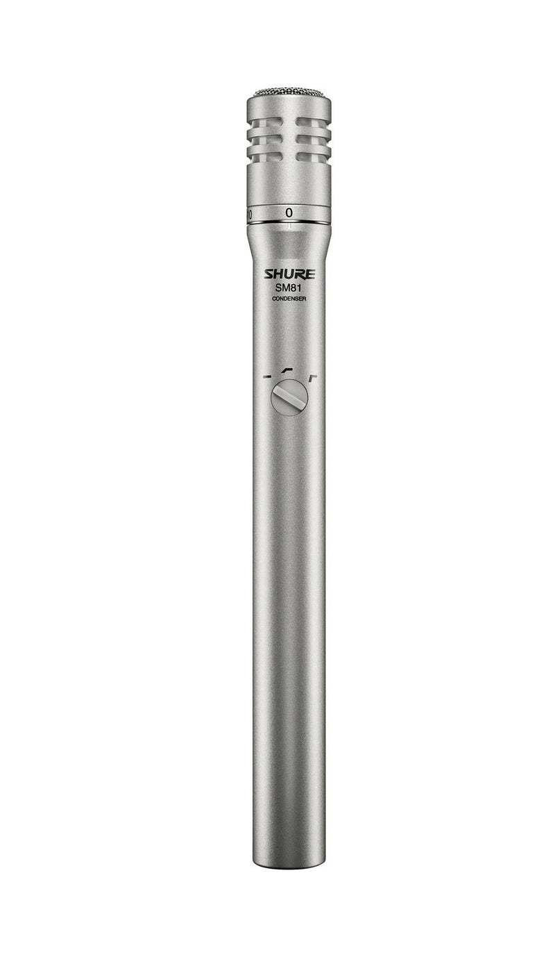 Shure SM81 Cardioid Condenser Instrument Microphone