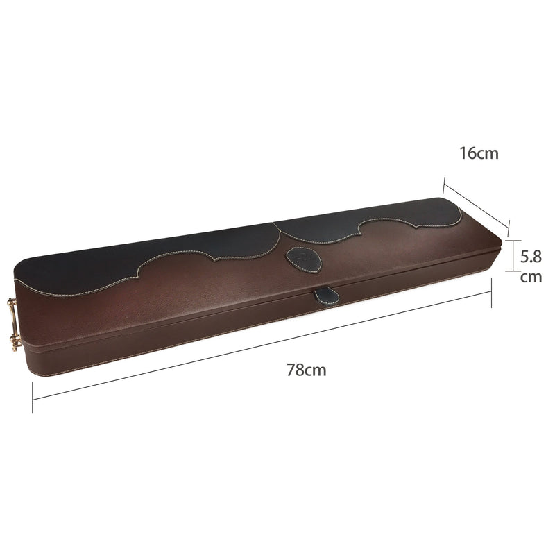 Pedi Premium Faux Leather 6-Piece Bow Display Case for Violin, Viola, & Cello