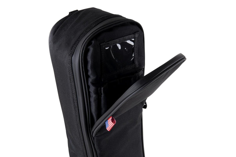 Ovation Super Shallow Guitar Gig Bag w/ Back Pack Straps - Black - OV213.100