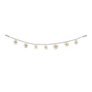 Melrose Fabric Snowflake Garland (Set of 2)