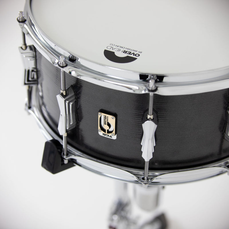 British Drum Co Talisman 14″×6.5″ Nicko McBrain Signature Steel Snare Drum