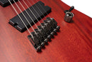 Cort KX Series Multi Scale 7 String Electric Guitar - Open Pore Mahogany