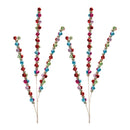 Melrose Metal Jingle Bell Spray (Set of 2)