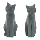Melrose Modern Sitting Cat Statue (Set of 4)