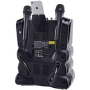 Karaoke USA Bluetooth Karaoke Machine w/ Synchronized LEDs - New Open Box