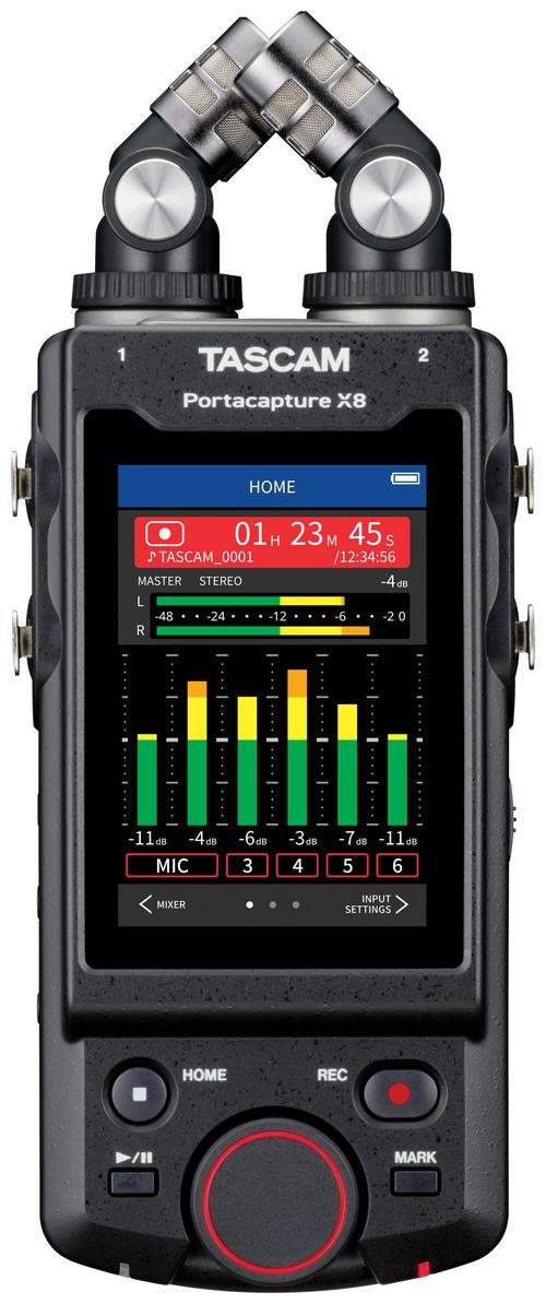 TASCAM Portacapture X8 High Resolution Portable Recorder