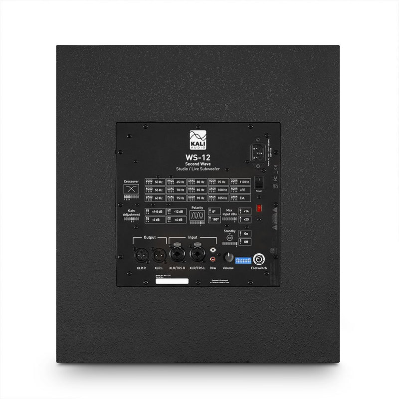 Kali Audio WS-12 V2 12" 1000 Watt Studio/Live Subwoofer