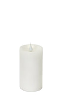 Melrose Simplux Designer LED Candle with Moving Flame and Remote (Set of 2)