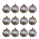 Melrose Iridescent Glass Ball Ornament (Set of 12)