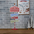Melrose Dog Ski Resort Sign 33.5"H