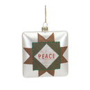 Peace and Joy Ornament (Set of 12)