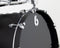 British Drum Co Raven Club Drum Shell Kit (12", 16", 22") - Black Ash Birch