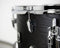 British Drum Co Raven Club Drum Shell Kit (12", 16", 22") - Black Ash Birch