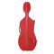 GEWA Air 3.9 4/4 Cello Case - Backpack Straps - Red with Black Interior