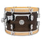 PDP Concept Classic 8x12" Mounted Tom – Walnut Stain with Natural Hoops