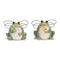 Ceramic Garden Frog with Wings (Set of 6)