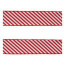 Melrose Striped Wired Ribbon (Set of 2)