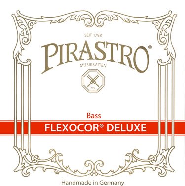 Pirastro Flexocor Deluxe 3/4 Bass Solo String Set - Medium Tension