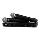 Shure BLX288/SM58 Wireless Dual Vocal System - 2 Mics J11 Band - New Open Box