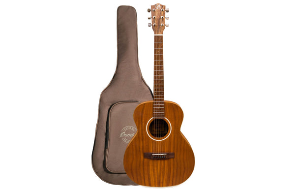 Bamboo Koa Vision 38″ Acoustic-Electric Guitar w/ EQ & Gig Bag