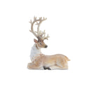 Melrose Glittered Holiday Deer Figurine (Set of 3)