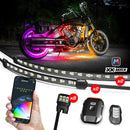 XKGlow XKmax RGB+W addressable Motorcycle Underglow App Control Li - MX-MOTO-STA