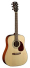 Cort EARTH70OP Earth Series Acoustic Dreadnought Guitar - Open Pore