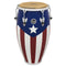 Latin Percussion M754S-PR Matador 12.5" Wood Tumba Puerto Rican Heritage Design