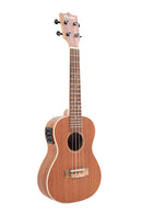 Bamboo Sapele Concert Ukulele w/ EQ & Tuner 23″ - U23‑SAPELE‑Q