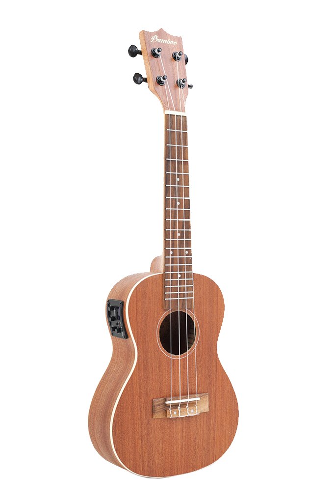 Bamboo Sapele Concert Ukulele w/ EQ & Tuner 23″ - U23‑SAPELE‑Q