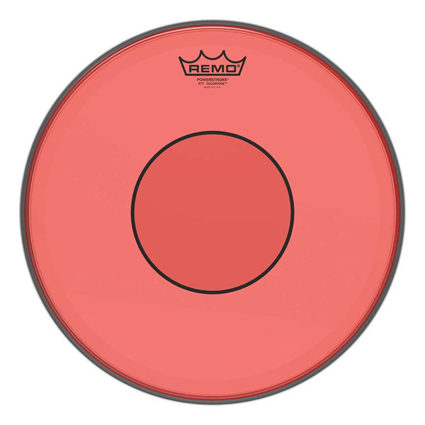 Remo 13" Powerstroke 77 Colortone Red Snare Batter Drumhead P7-0313-CT-RD