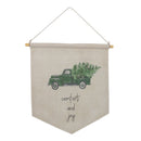 Melrose Canvas Christmas Banner (Set of 2)