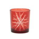 Melrose Glass Snowflake Votive Holder (Set of 3)