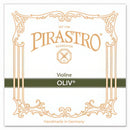Pirastro Oliv Violin String 4/4 Medium Gauge Set - Gold-Aluminum D, Ball-E