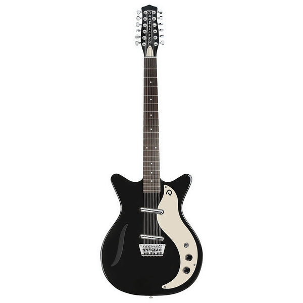 Danelectro '59 Vintage 12-String Electric Guitar Black D59V12
