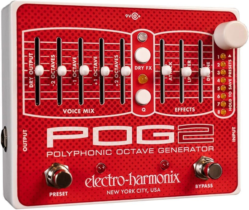 Electro-Harmonix POG2 Polyphonic Octave Generator Pedal